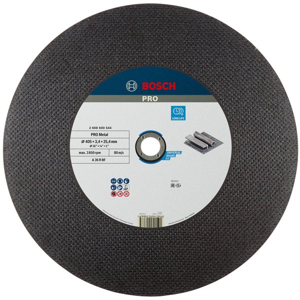 Bosch PRO Metal Trennscheibe 400 x 3,2 x 25,4 mm - 2608600544