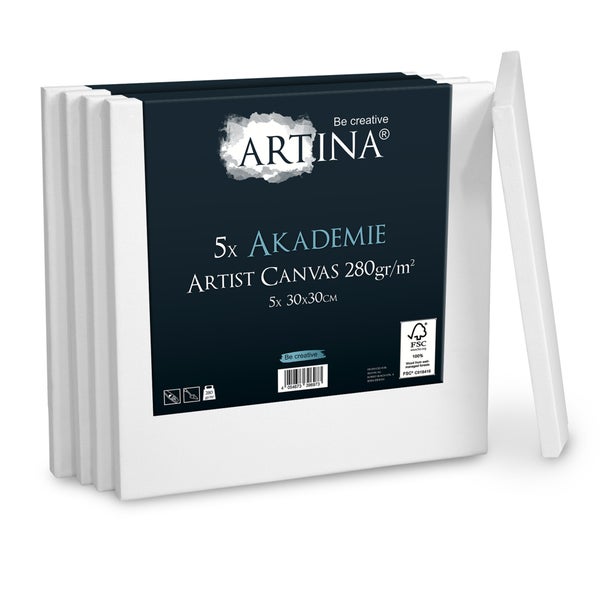 Artina Akademie Keilrahmen 30x30cm FSC (5tlg)