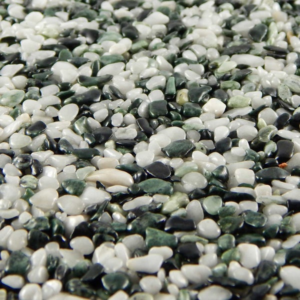 Terralith Marmor - Steinteppich mix verde chiaro für 1 qm - außen -
