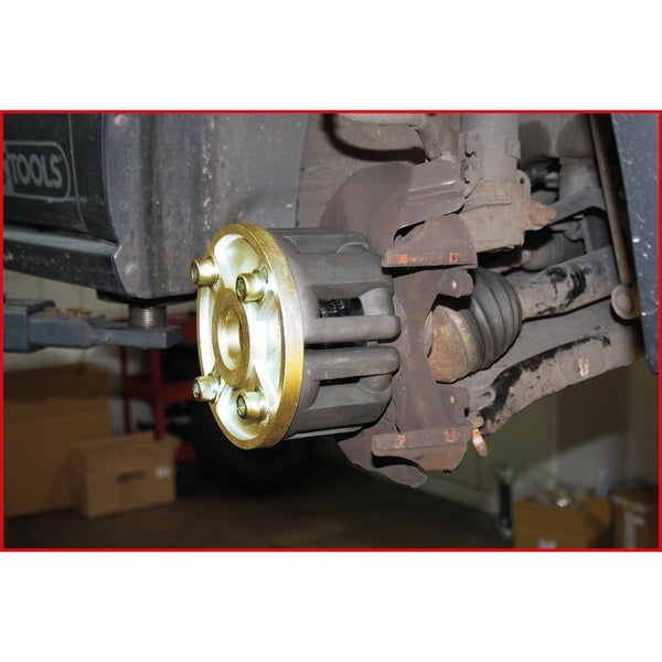 Werkzeug zur Radlagerdemontage am Auto