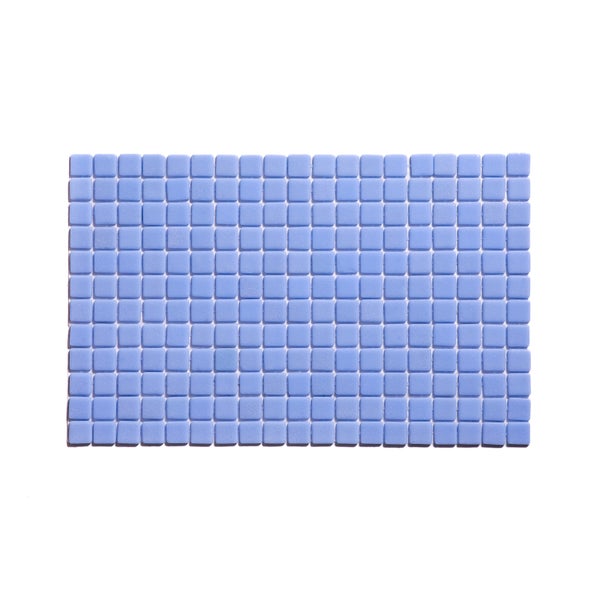 Gepresstes Glasmosaik auf Netz für Badezimmer und Küche 32.5cm x 51.5cm - Adriatic Pool