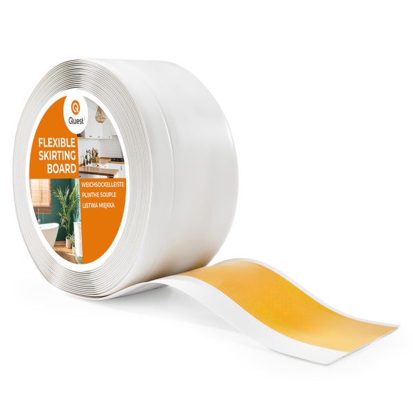 Quest flexible Weichsockelleiste auf Rolle für Bodenbeläge