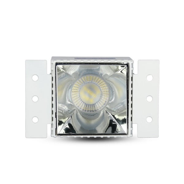 V-TAC VT-890 - LED-Strahler - Reflektorarmaturen - GU10 - Weiß+Chrom