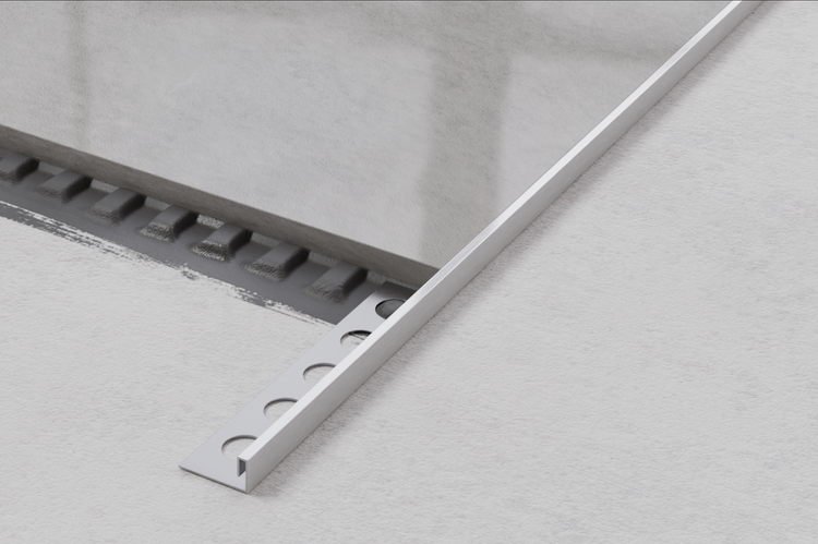 Fliesenschiene aus Metall