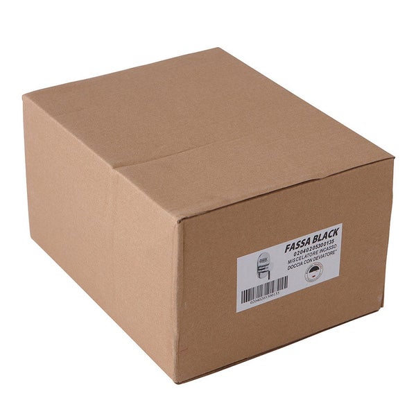 Verpackungskarton für ein Duscharmaturset