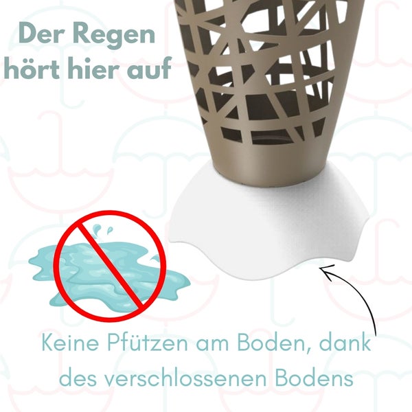 Regenschirmständer Schirmständer für Regenschirm Regenschirmhalter Schirmhalter Regenschirm Ständer Korb