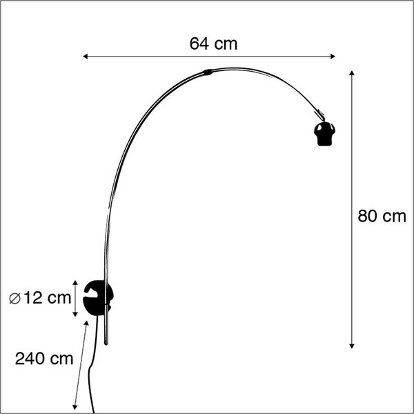 Lampenfassung mit Metallarm