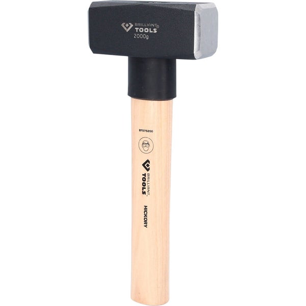 Fäustel mit Hickory Griff, 2000 Gramm