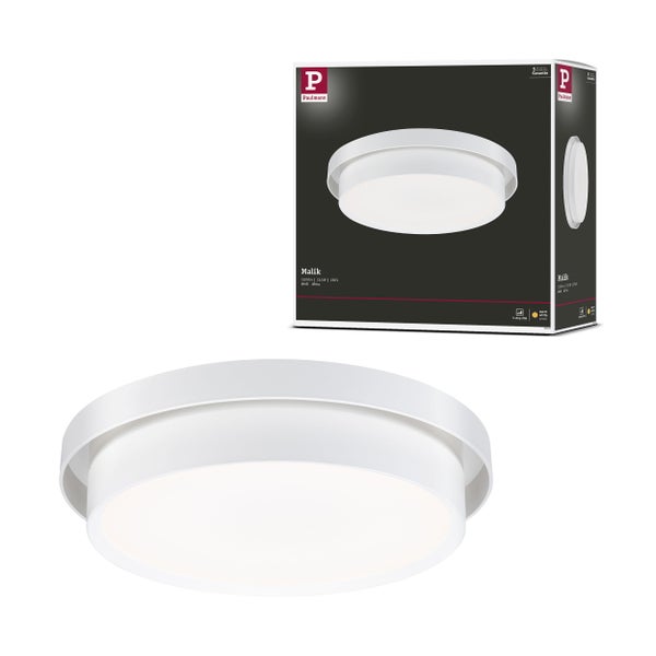 LED Deckenleuchte 3-Step-Dim Malik 2700K 850lm 230V 13,5W dimmbar Weiß