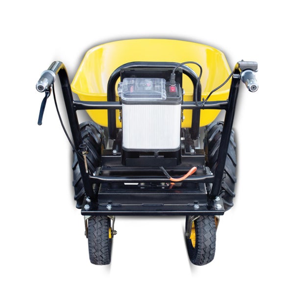 BAMATO MTR-300W Elektrische Schubkarre mit Lithium-Ionen-Akku