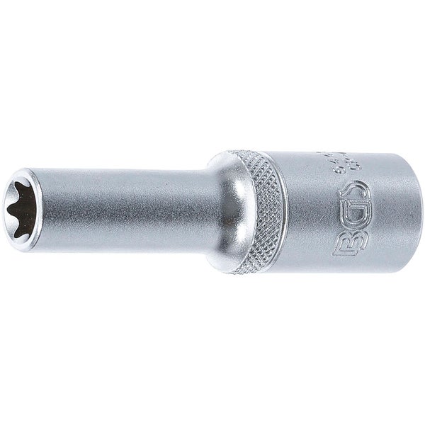 BGS Steckschlüssel-Einsatz E-Profil tief Antrieb Innenvierkant 12,5 mm (1/2) SW E12 - 6442