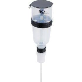 BGS technic Bremsenentlüfter Behälter mit Deckel und Schlauch für den Werkstattbedarf