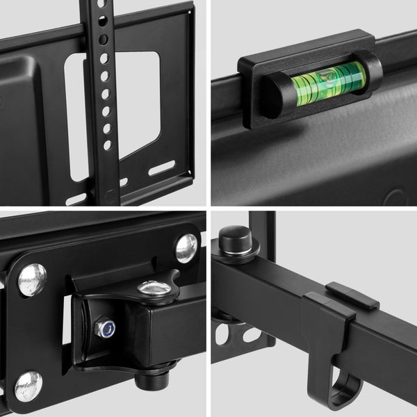 TV Wandhalterung tectake  für 26 - 75 Zoll (66 - 191 cm) bis 60 kg