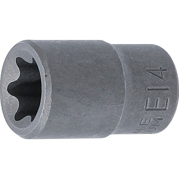 BGS Steckschlüssel-Einsatz E-Profil Antrieb Innenvierkant 10 mm (3/8) SW E14 - 6264