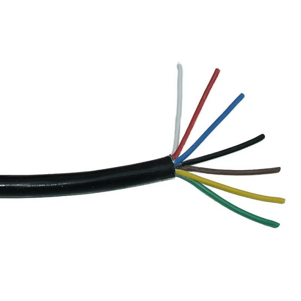 Fahrzeugleitung FLRYY 7×1,0mm² 7-adrig Fahrzeugkabel schwarz Meterware