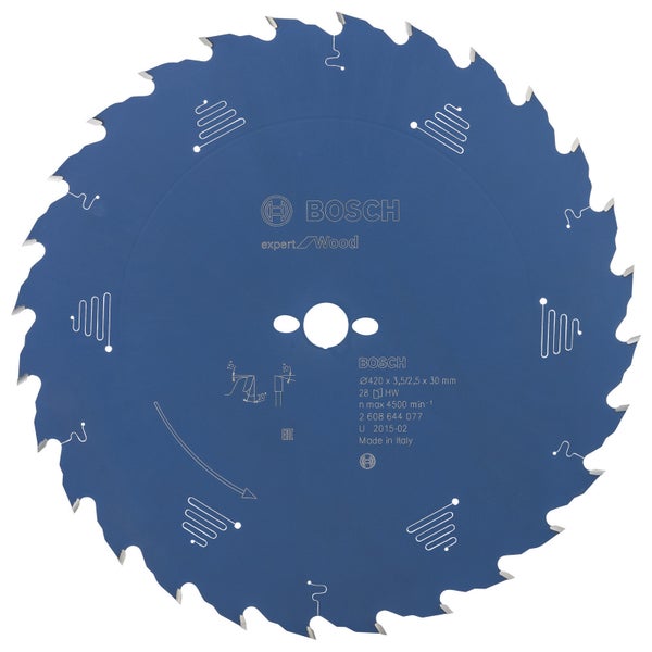 Bosch Kreissägeblatt Expert for Wood für Handkreissägen 420 x 30 x 3,5 mm 28 - 2608644077