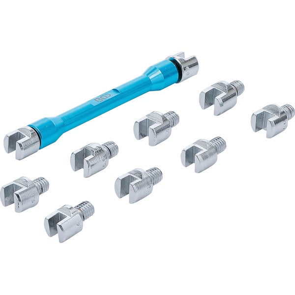 Einstellschlüssel-Satz für Einspritzdüsen mit verschiedenen Größen