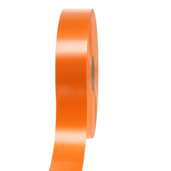 Orangefarbenes Markierungsband auf Rolle