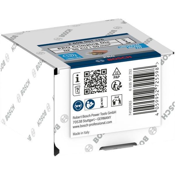 Bosch Pro Crimpzange NF 50 CU 50 mm² Verpackung