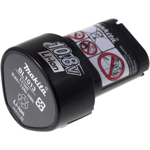 Makita Akku BL1013 Lithium Ionen 10,8 Volt 1,3 Amperestunden für Elektrowerkzeuge