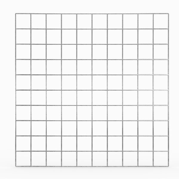 Gitter 10 x 10 cm Maschenweite - Maße: 100 x 100 cm