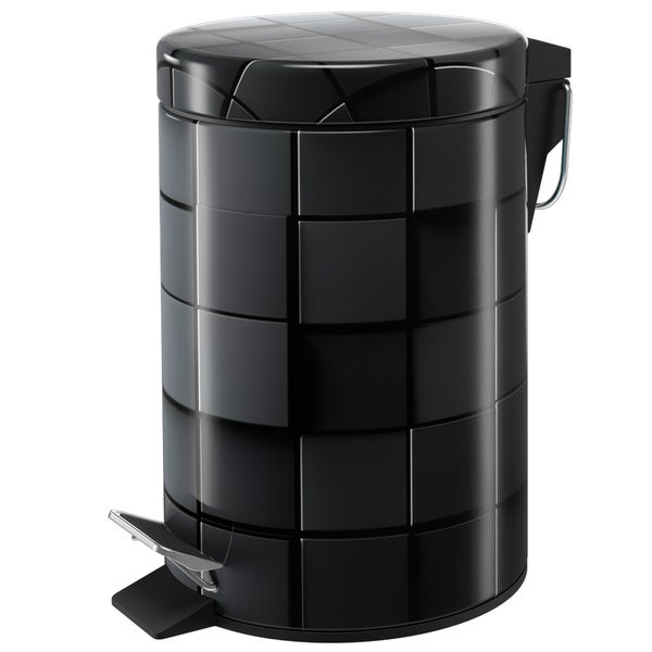 Treteimer mit quadratischem Design