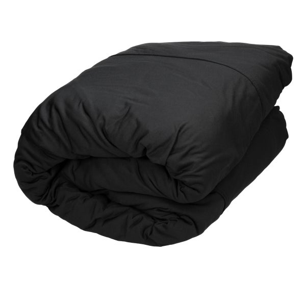 ECD Germany Autoabdeckung Indoor | M 431x165x119 cm | Stretch Soft Satin | Schwarz | atmungsaktiv | Staub- und Schmutzabweisend | Abdeckplane Autoplane Autogarage Ganzgarage Schutzdecke Schutzhülle
