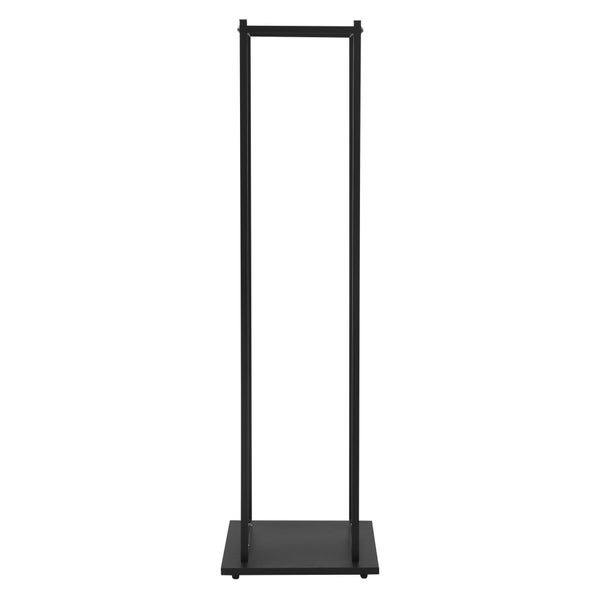 ML-Design Kaminholzregal 33x115x33 cm rechteckig, Schwarz, Metall, Innen/Außen, Brennholzregal Holzaufbewahrung aus beschichtetem Stahl, Kaminholzständer Kaminholzhalter Feuerholzregal für Kamin/Ofen
