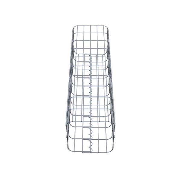 Gabionensäule 27 x 27 cm, MW 5 x 10 cm eckig - Höhe: 1,00 m