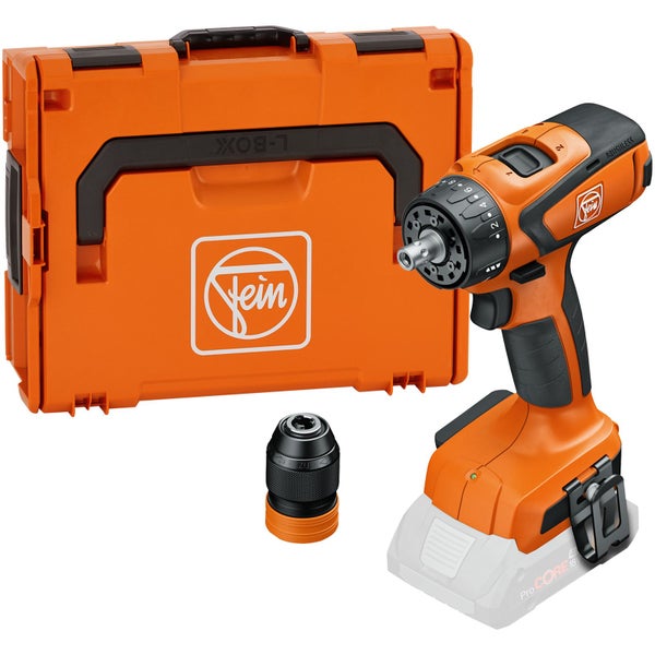 Fein Akku-Bohrschrauber mit L-Boxx und Zubehör