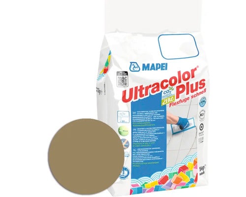 Mapei Ultracolor Plus Flexfuge schnell Mörtelsack mit Farbfeld