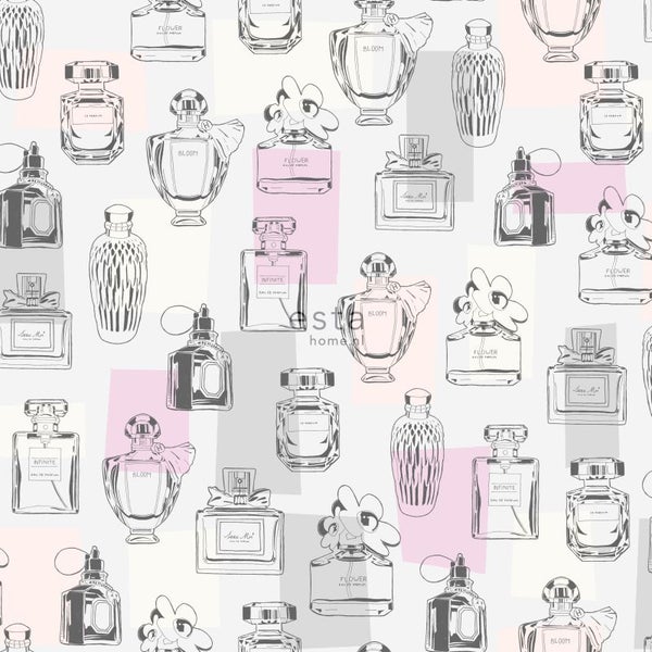 Musterbild mit verschiedenen Parfümflaschen