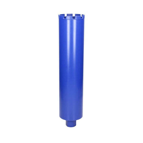 ECD Germany Diamantbohrkrone 1 1/4 Ø102mm 465mm für Kernbohrgeräte, Metall Kernbohrkrone, Diamantbohrer Nass/Trocken, Dosenbohrer Kernbohrer Diamant Bohrkrone Nassbohrkrone Trockenbohrkrone für Beton