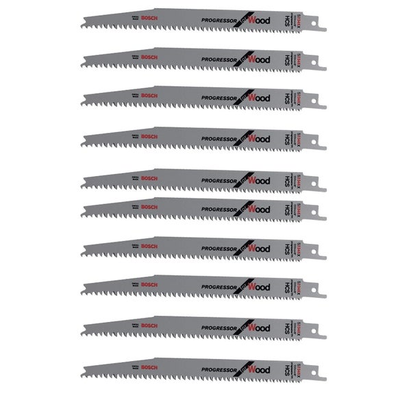Bosch 10x Säbelsägeblatt S 2345 X Progressor for Wood