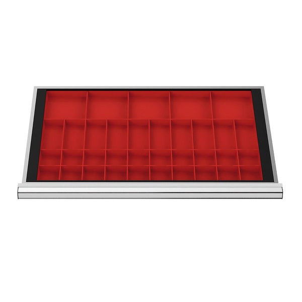 Einteilung für Schublade mit Fächern