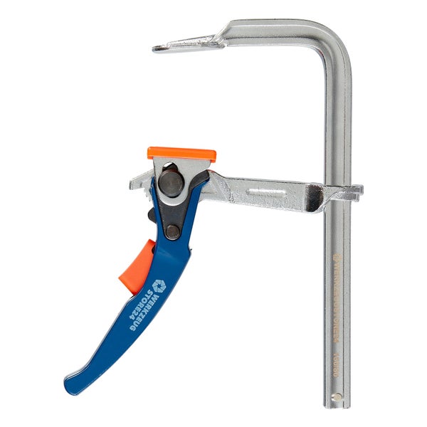 WerkzeugSTORE24 Hebelzwinge mit Schnellspannmechanismus für schnelles und müheloses Spannen und Lösen