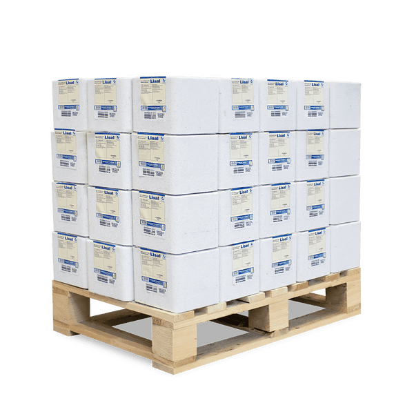 Palette mit mehreren Packungen Lisal C