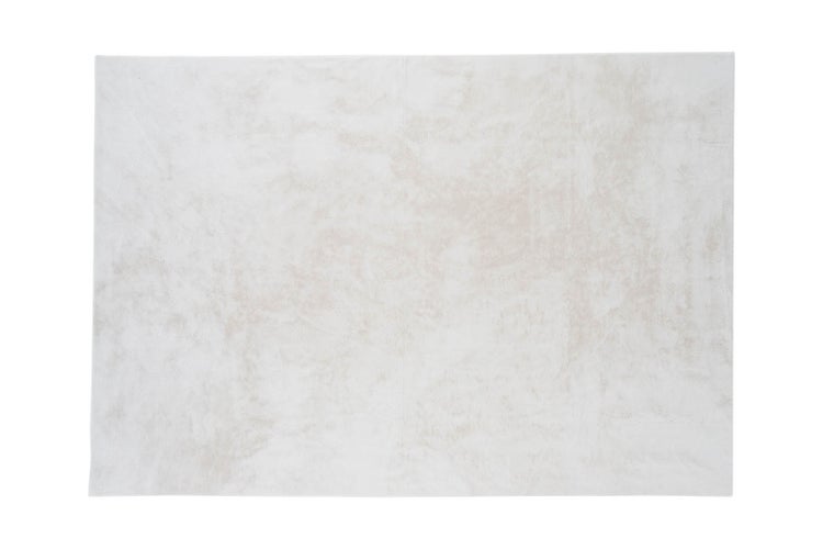 Nina Teppich 300x200 cm Polyester weiß. 200 X 300 X 2 cm