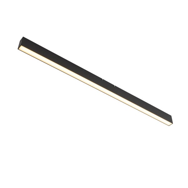 Schwarze LED Deckenleuchte