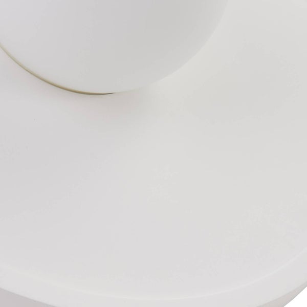 Lindby Wandleuchte, Wandlampe Innen Nielson (Modern) in Weiß aus Gips/Ton (1 flammig E27) - Wandstrahler Wandbeleuchtung Schlafzimmer / Wohnzimmer Wohnzimmerleuchte
