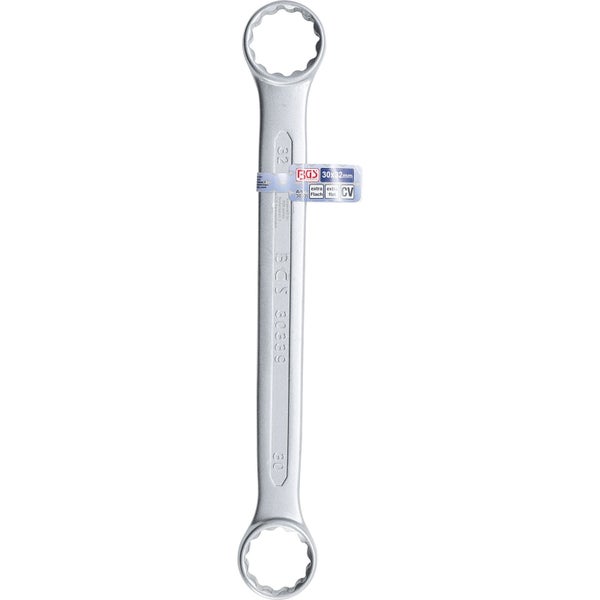 BGS Doppel-Ringschlüssel extra flach SW 30 x 32 mm - 30339