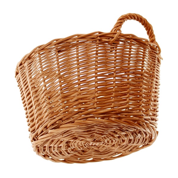 FRANK FLECHTWAREN | Füllkorb Natur, mittel, WEIDE, Ø 35 cm, Höhe 18 cm