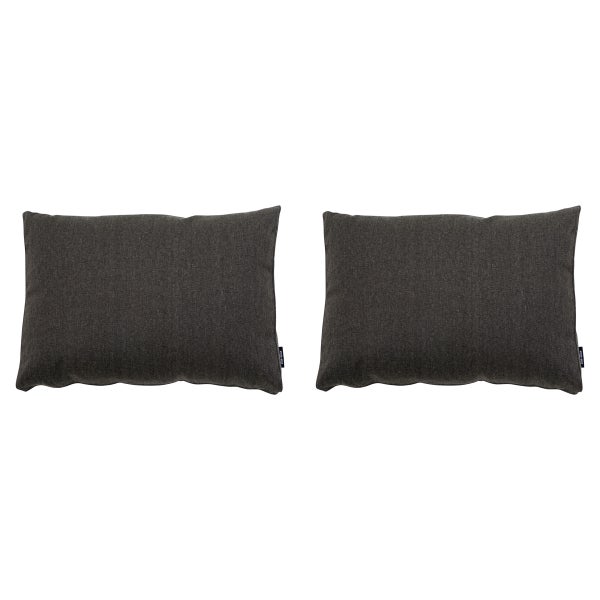 Lounge Profi-Line Canvas Eco+ Dunkelgrau - ca. 40x60 cm - 2er-Set