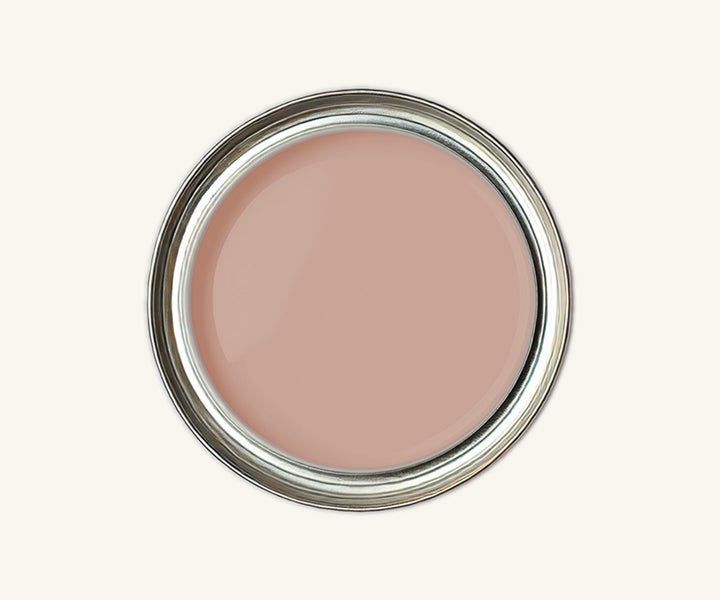 Kolorat Kreidefarbe für Möbel - ein gedeckter, freundlicher Erdton mit Anteilen von Rot und Rosé - Farbton Rosensand Nr. 123. Matter Kreidelack für innen - Möbellack, Möbelfarbe - Holzfarbe - Kreidefarbe für Holz