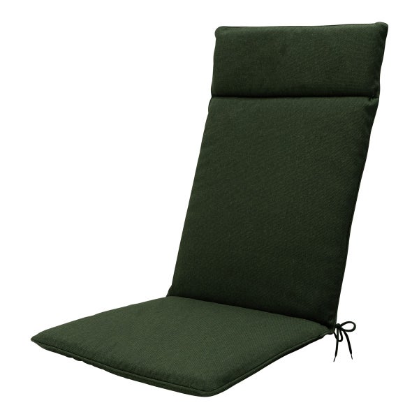 Hochlehnerauflagegrünes Canvas Eco+ – Ca. 120x50 cm - 4er-Set