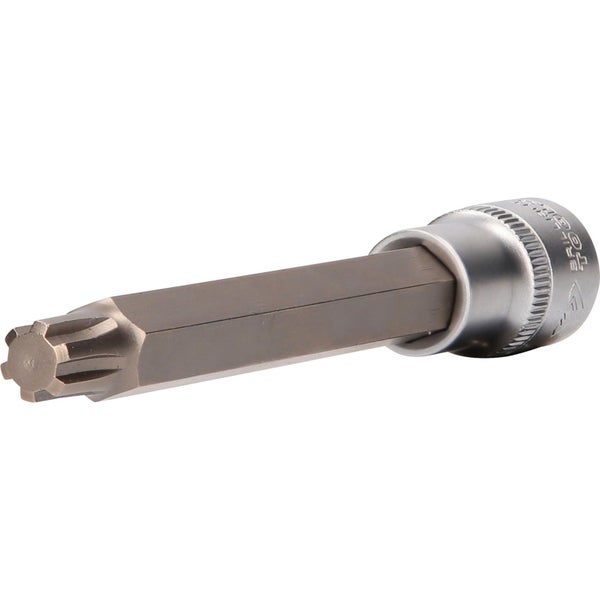 BRILLIANT TOOLS 1/2 RIBE-Bit-Stecknuss 140 mm lang M10,3 - BT022743