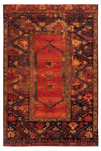 Kurzflor Teppich Helios Multi Modern, Orientalisch 120 x 170 cm