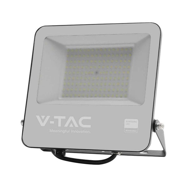 V-TAC  - Schwarze LED-Flutlichter - Samsung - IP65 - 100W - 11480 Lumen - 6500K - 5 Jahre