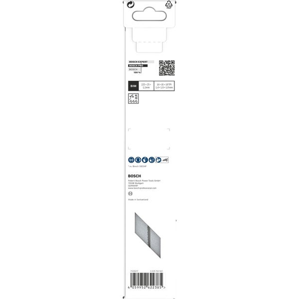 Bosch PRO Medium-Thick Metal precise S1137BEF Blatt 1,1 x 25 x 225 mm 2-tlg. - 2608658993