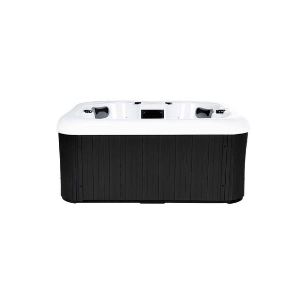 Home Deluxe - Outdoor Whirlpool - SEA STAR PURE - Maße 180 x 160 x 79 cm - Inkl. Heizung, 19 Massagedüsen und 15 Lichtquellen I Außen Whirlpool Spa für 4 Personen